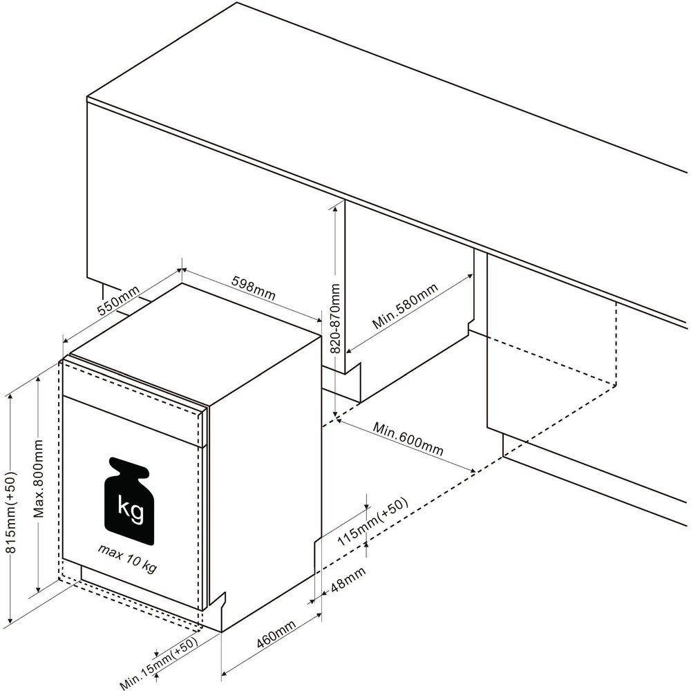 Посудомийна машина De Dietrich DCJ434DB - изображение 10